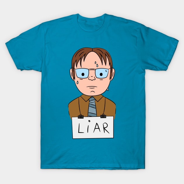 Dwight Schrute The Office T-Shirt by Polikarp308